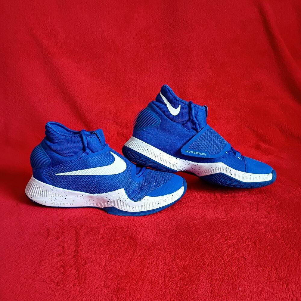 Nike Zoom HyperRev 2016 Men Size 8 Blue White Colorway Basketball Shoes Sneakers
